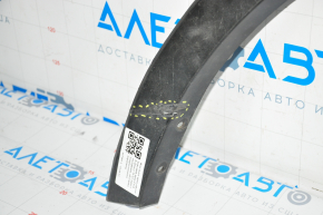 Front right wing arch trim Ford Explorer 11-15 pre-restoration torn, broken guide, scratches