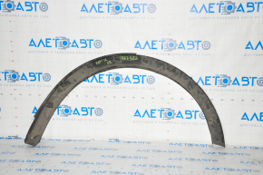 Front right wing arch trim Ford Explorer 11-15 pre-restoration torn, broken guide, scratches