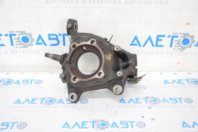 Front left axle shaft BMW X3 F25 11-17 rusty, with ball joint, rusted bolt
