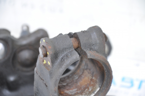Front right axle shaft BMW X3 F25 11-17 rusty, with ball joint, rusted bolt