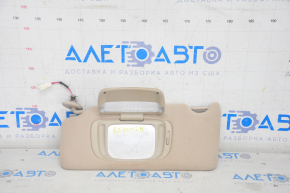 Left visor for Lexus RX300 RX330 RX350 RX400h 04-09 beige