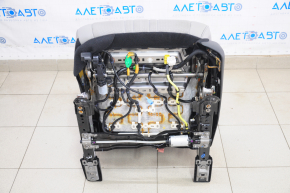 Driver's seat Honda Accord 18-22 with airbag, electric, with memory, leather, gray, water damage, electrics work