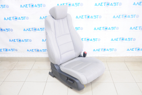 Honda Accord 18-22 passenger seat with airbag, electric, leather, gray, water damage, electrics work