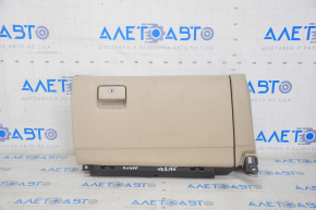 Glove box, glove compartment Lexus RX300 RX330 RX350 RX400h 04-09 leather, beige, scuffed