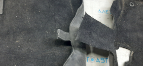 Floor covering Mazda CX-9 16- black, torn, for dry cleaning