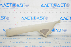 Front pillar trim left Lexus RX300 RX330 RX350 RX400h 04-09 beige, chemically treated