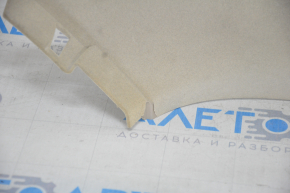 Trunk door trim rag left Lexus RX300 RX330 RX350 RX400h 04-09 beige, for dry cleaning, tears, scratches