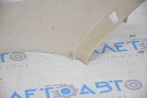 Trunk door trim cloth right Lexus RX300 RX330 RX350 RX400h 04-09 beige, for dry cleaning, tears, scratches