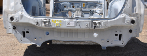 Rear panel Toyota Prius 50 16-18 white, on the body
