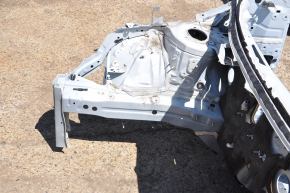 Front right quarter Toyota Prius 50 16-22 white, on the body