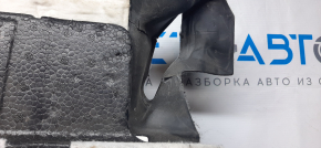 Rear floor covering Mazda CX-9 16- gray, torn lining, scuffs