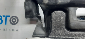 Rear floor covering Mazda CX-9 16- gray, torn lining, scuffs