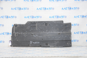 Left underbody protection Toyota Prius 50 16-18 worn, dented, torn
