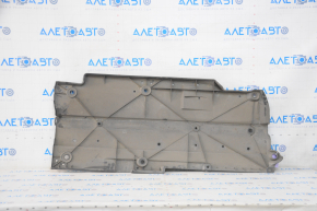 Left underbody protection Toyota Prius 50 16-18 worn, dented, torn