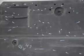 Left underbody protection Toyota Prius 50 16-18 worn, dented, torn