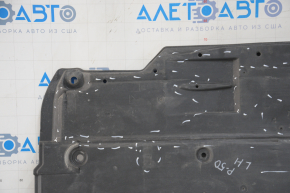 Left underbody protection Toyota Prius 50 16-18 worn, dented, torn