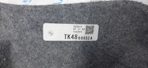Floor covering front left Mazda CX-9 16- gray, torn lining, torn