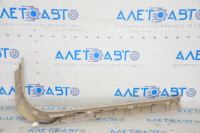 Door sill trim with illumination front left Lexus RX300 RX330 RX350 RX400h 04-09 beige, bumps, scratches
