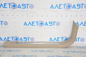 Door sill trim with illumination front left Lexus RX300 RX330 RX350 RX400h 04-09 beige, bumps, scratches
