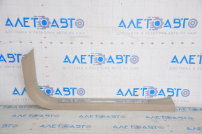 Door sill trim with illumination front right Lexus RX300 RX330 RX350 RX400h 04-09 beige, bumps, scratches