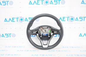 Naked steering wheel Honda Accord 18-22 leather, black