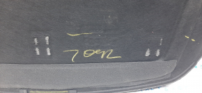 Rear shelf Ford Focus mk3 11-18 4d black type 2, no fasteners, no plugs