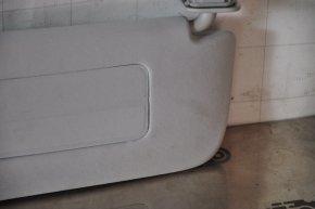 Tesla Model 3 18 Right Visor - Gray, No Hook, Cleanable
