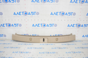 Trunk opening trim Lexus RX300 RX330 RX350 RX400h 04-09 beige, scratches, plastic turned white