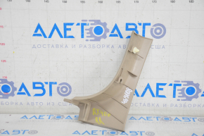 Trunk opening trim right Lexus RX300 RX330 RX350 RX400h 04-09 beige, scratches