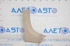 Trunk opening trim right Lexus RX300 RX330 RX350 RX400h 04-09 beige, scratches