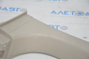 Trunk opening trim right Lexus RX300 RX330 RX350 RX400h 04-09 beige, scratches