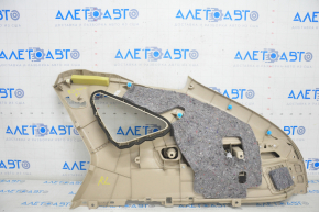 Upper left rear pillar trim Lexus RX300 RX330 RX350 RX400h 04-09 beige, dry-cleanable, scratches, scuffed