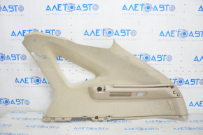 Upper right rear pillar trim Lexus RX300 RX330 RX350 RX400h 04-09 beige, dry-cleanable, scratches, worn