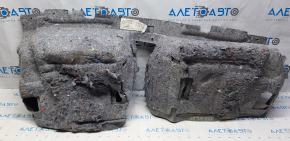 Floor covering rear Chevrolet Camaro 16- black