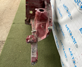 Front left quarter Lexus ES300h ES350 13-18 red, with central pillar, dented