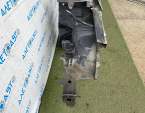 Front left quarter VW Tiguan 09-18 graphite, with central pillar