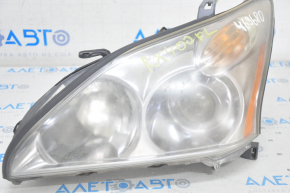 Headlight front left complete Lexus RX300 RX330 RX350 RX400 04-09 xenon AFS, light, for polishing