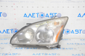 Headlight front left complete Lexus RX300 RX330 RX350 RX400 04-09 xenon AFS, light, for polishing