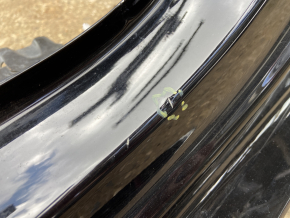 Front left quarter Audi A3 8V 15-20 4d, 5d, black, with central pillar, butt