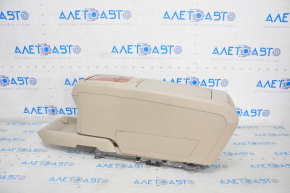 Central console armrest and cup holders Lexus RX300 RX330 RX350 RX400h 04-09 beige, scratches