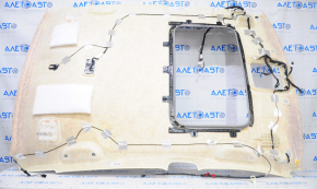 Honda Accord 18-22 headliner, Wisteria Light Gray, under the sunroof, needs cleaning, creases