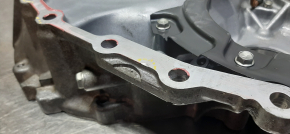 Front cover of automatic transmission Nissan Pathfinder 13-14 FWD chips, abrasions