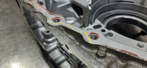 Nissan Pathfinder 13-14 FWD automatic transmission housing chips, abrasions