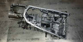 Nissan Pathfinder 13-14 FWD automatic transmission housing chips, abrasions