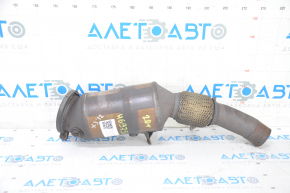Catalytic converter BMW X3 F25 11-17 2.0T broken studs