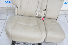 Rear seat right Lexus RX300 RX330 RX350 RX400h 04-09 beige leather, dry-cleanable, broken armrest folding handle