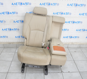 Rear seat right Lexus RX300 RX330 RX350 RX400h 04-09 beige leather, dry-cleanable, broken armrest folding handle