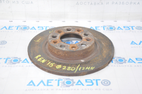 Rear left brake disc Jeep Renegade 15-23 280/12mm rusty