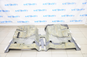 Front floor covering Honda Accord 18-22 black, dry cleanable
