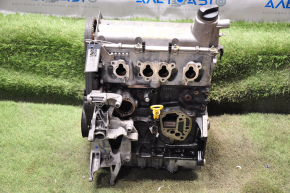 Engine VW Jetta 11-18 USA 2.0 73k 14-14-14-8 broken dipstick cover, without drive disk, without timing belt protection on spare parts